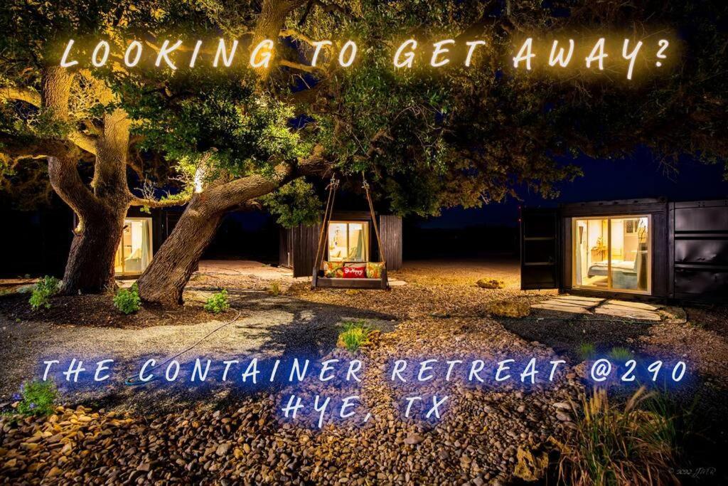 The Container Retreat @ 290 Wine Trail #7 Groups Welcome! Villa Hye Esterno foto